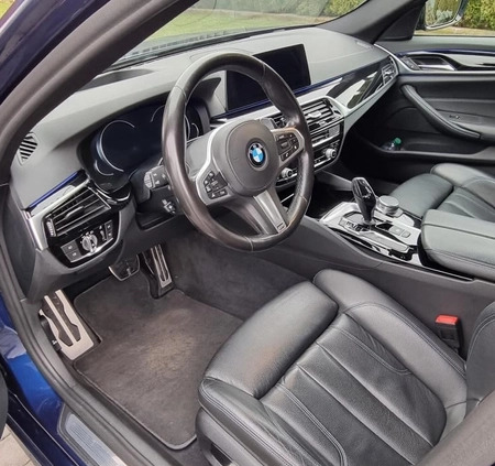 BMW Seria 5 cena 165000 przebieg: 140000, rok produkcji 2017 z Krzeszowice małe 781